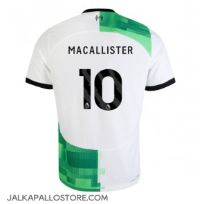 Liverpool Alexis Mac Allister #10 Vieraspaita 2023-24 Lyhythihainen